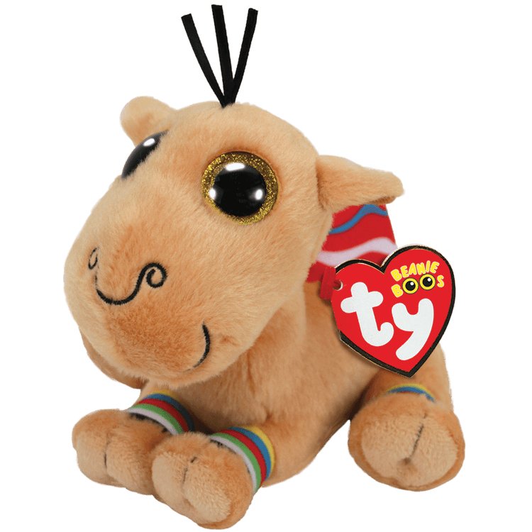 Jamal - Tan Camel | Beanie Boos Stuffed Animals Ty Inc.  Paper Skyscraper Gift Shop Charlotte