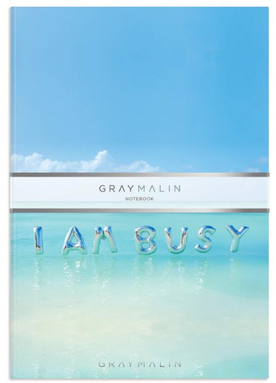 Journal A5 Gray Malin The I am Busy BOOK Chronicle  Paper Skyscraper Gift Shop Charlotte