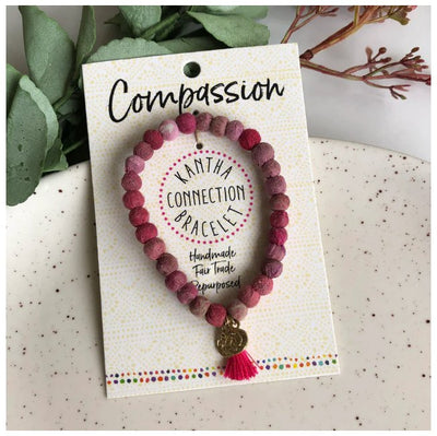 Kantha Connection Bracelet Jewelry WorldFinds Paper Skyscraper Gift Shop Charlotte