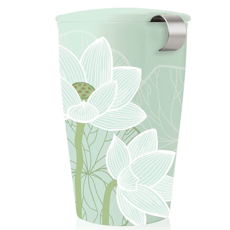 Kati Tea Cup with Infuser | Lotus Tea Cups Tea Forte  Paper Skyscraper Gift Shop Charlotte