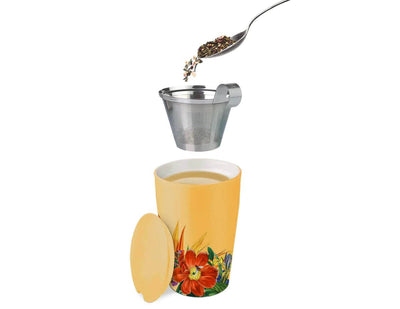 Kati Tea Cup with Infuser | Paradis Tea Cups Tea Forte  Paper Skyscraper Gift Shop Charlotte