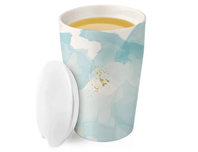 Kati Tea Cup with Infuser | Wellbeing Tea Cups Tea Forte  Paper Skyscraper Gift Shop Charlotte