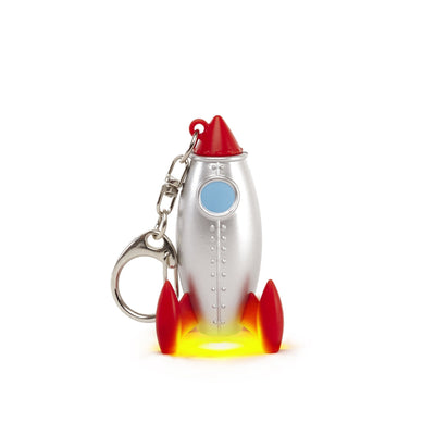 Keyring Rocket LED Key Chains Kikkerland  Paper Skyscraper Gift Shop Charlotte