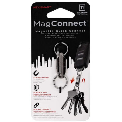 KeySmart | MagConnect -Titanium Keychain Key Smart  Paper Skyscraper Gift Shop Charlotte