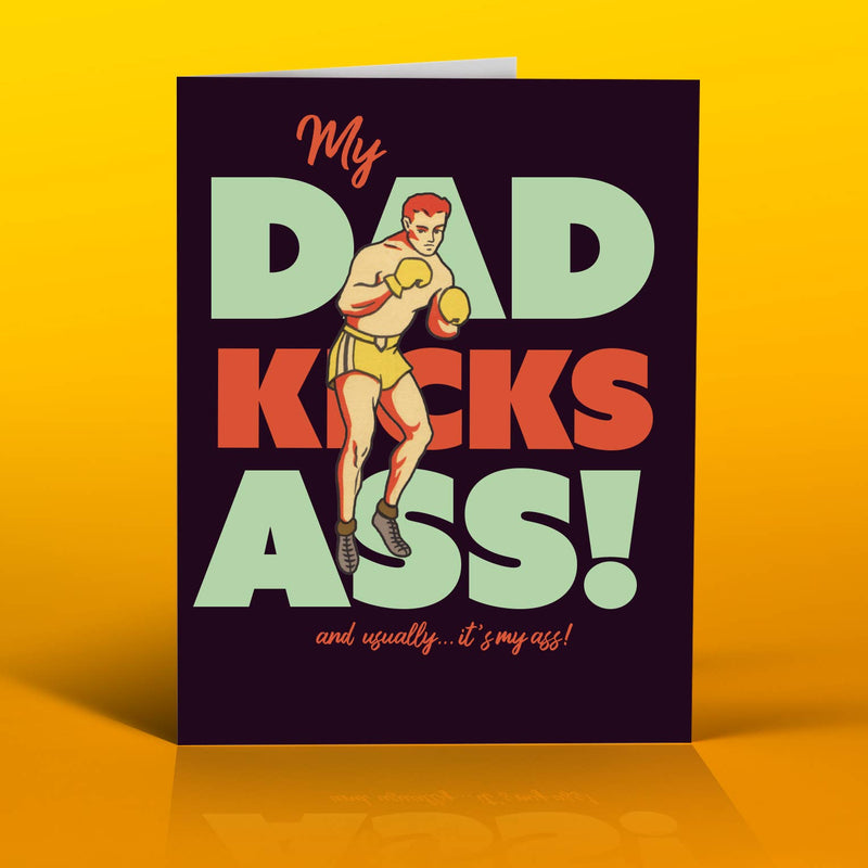 KICK ASS DAD  OffensiveDelightful  Paper Skyscraper Gift Shop Charlotte