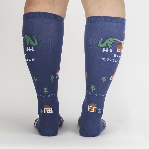 Knee High: Bless This Mess Socks Sock It to Me  Paper Skyscraper Gift Shop Charlotte