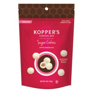 KOPPERS STAND UP PEG POUCH - SUGAR COOKIES Food - Chocolates & Candy Nassau Candy  Paper Skyscraper Gift Shop Charlotte