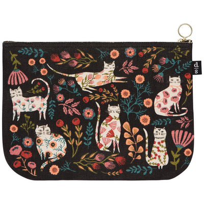 Large | Catbloom  Zipper Pouch  Danica Studio (Now Designs)  Paper Skyscraper Gift Shop Charlotte