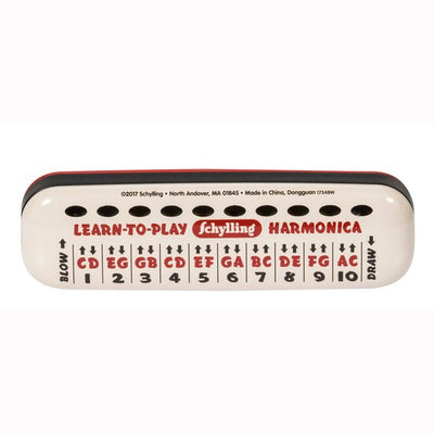 Learn to Play Harmonica Toys Schylling Associates Inc  Paper Skyscraper Gift Shop Charlotte