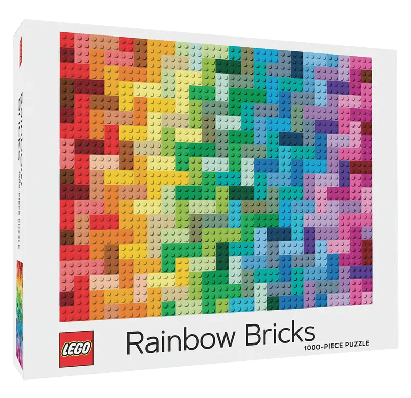 LEGO | Rainbow Bricks Puzzle Puzzles Chronicle  Paper Skyscraper Gift Shop Charlotte