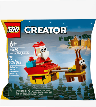 LEGO | Santa's Sleigh Ride Impulse Bag Toys LEGO  Paper Skyscraper Gift Shop Charlotte