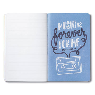 Let Your Music Play | Write Now Journal Journals Compendium  Paper Skyscraper Gift Shop Charlotte