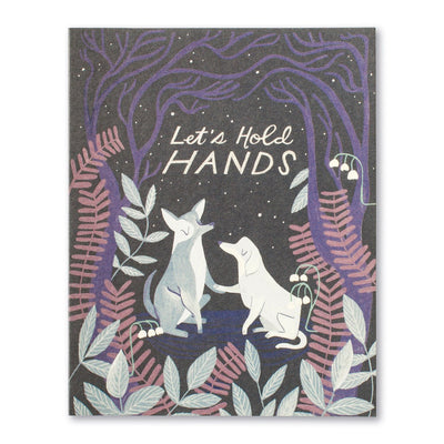 Let's Hold Hands Card Cards Love Muchly  Paper Skyscraper Gift Shop Charlotte