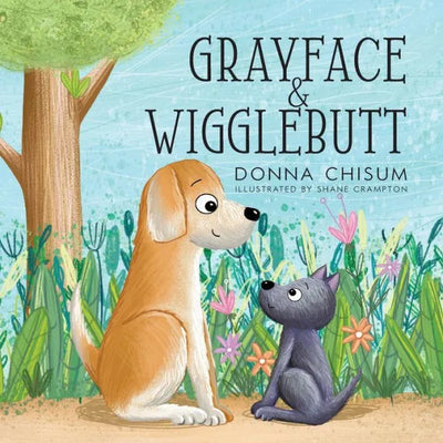 Grayface & Wigglebutt Children's Book BOOK Donna Chisum  Paper Skyscraper Gift Shop Charlotte