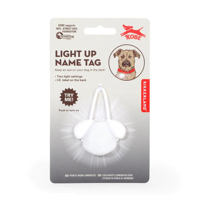 Light Up Dog Tag Dog Kikkerland  Paper Skyscraper Gift Shop Charlotte