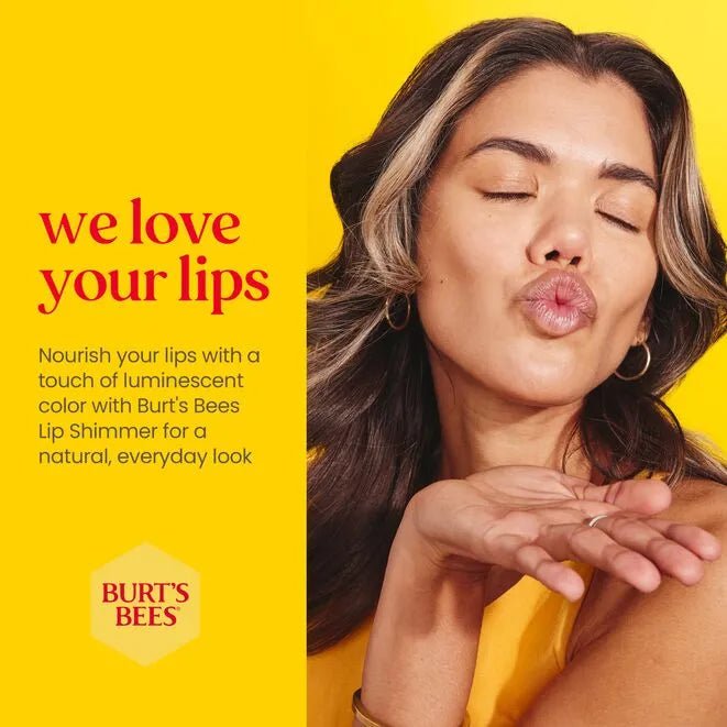 Lip Shimmer | Apricot Beauty Burts Bees  Paper Skyscraper Gift Shop Charlotte