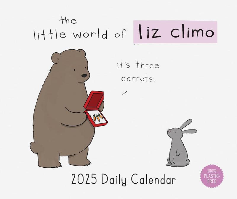 Little World of Liz Climo 2025 Daily Calendar BOOK Chronicle  Paper Skyscraper Gift Shop Charlotte