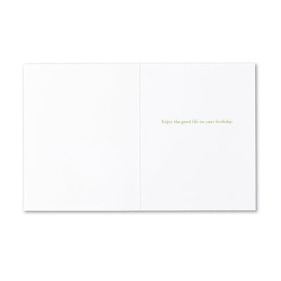 "Live in the sunshine" | birthday card Cards Positively Green  Paper Skyscraper Gift Shop Charlotte