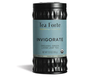 Loose Leaf Canister - Invigorate Kitchen Tea Forte  Paper Skyscraper Gift Shop Charlotte