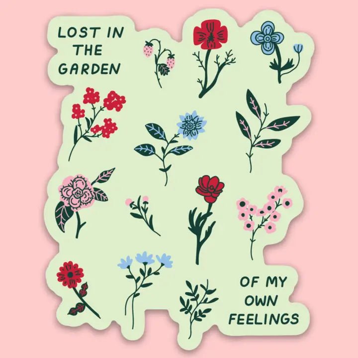 Lost in the Garden Sticker  Tender Ghost  Paper Skyscraper Gift Shop Charlotte