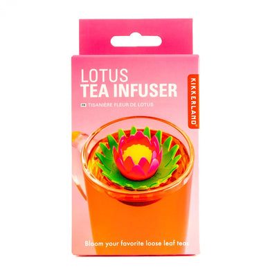 Lotus Tea Infuser Tea Infusers Kikkerland  Paper Skyscraper Gift Shop Charlotte