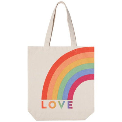 Love is Love Tote Bag Kitchen Danica Studio (Now Designs)  Paper Skyscraper Gift Shop Charlotte