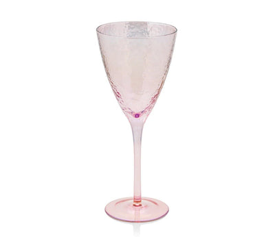 Luster Pink | Aperitivo Red Wine Glass Holiday Zodax  Paper Skyscraper Gift Shop Charlotte