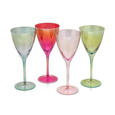 Luster Pink | Aperitivo Red Wine Glass Holiday Zodax  Paper Skyscraper Gift Shop Charlotte