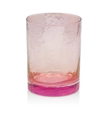 Luster Pink | Aperitivo Rock Glass Holiday Zodax  Paper Skyscraper Gift Shop Charlotte