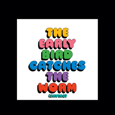 Magnet | early bird catches the worm Cards Quotable Cards  Paper Skyscraper Gift Shop Charlotte