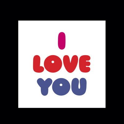 Magnet | I love you Cards Quotable Cards  Paper Skyscraper Gift Shop Charlotte