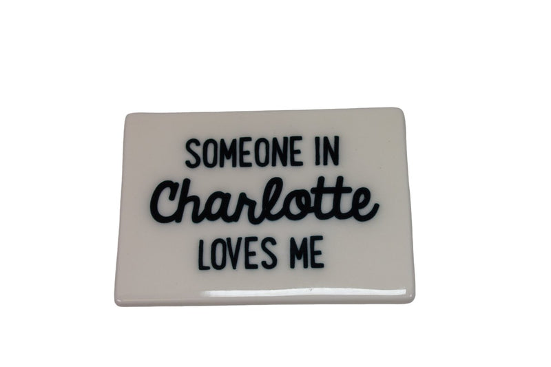 Magnet | Someone in Charlotte Loves Me Magnets Rock Scissor Paper  Paper Skyscraper Gift Shop Charlotte