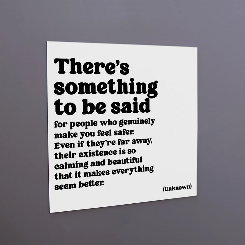 Magnet | Something to be said Cards Quotable Cards  Paper Skyscraper Gift Shop Charlotte