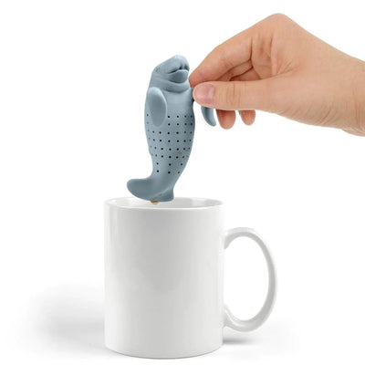 Manatea Infuser Drinkware Fred & Friends  Paper Skyscraper Gift Shop Charlotte