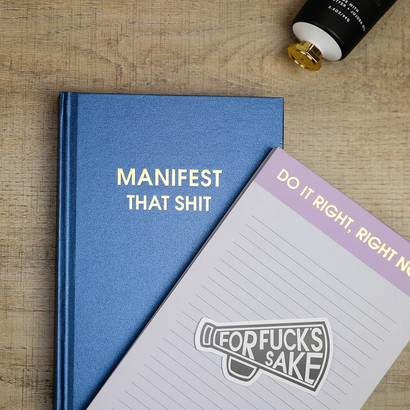 Manifest That Shit Journal  Chez Gagné  Paper Skyscraper Gift Shop Charlotte