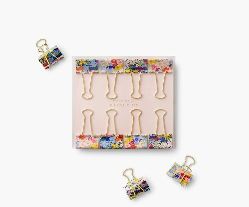 Margaux Binder Clips Home Decor Rifle Paper Co  Paper Skyscraper Gift Shop Charlotte