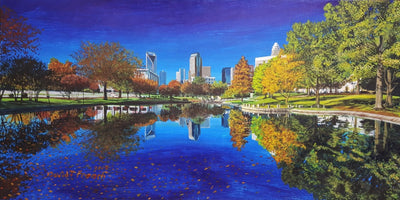 Marshall Park 2019 by David French prints David French  Paper Skyscraper Gift Shop Charlotte