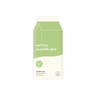 Matcha Almond Milk Plant-Based Milk Mask Filled PDQ Display Beauty & Wellness - Skincare ESW Beauty  Paper Skyscraper Gift Shop Charlotte