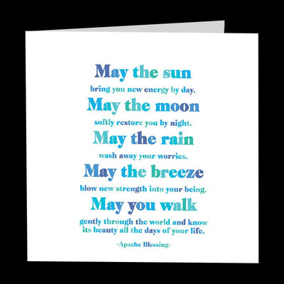 "may the sun" card Cards Quotable Cards  Paper Skyscraper Gift Shop Charlotte