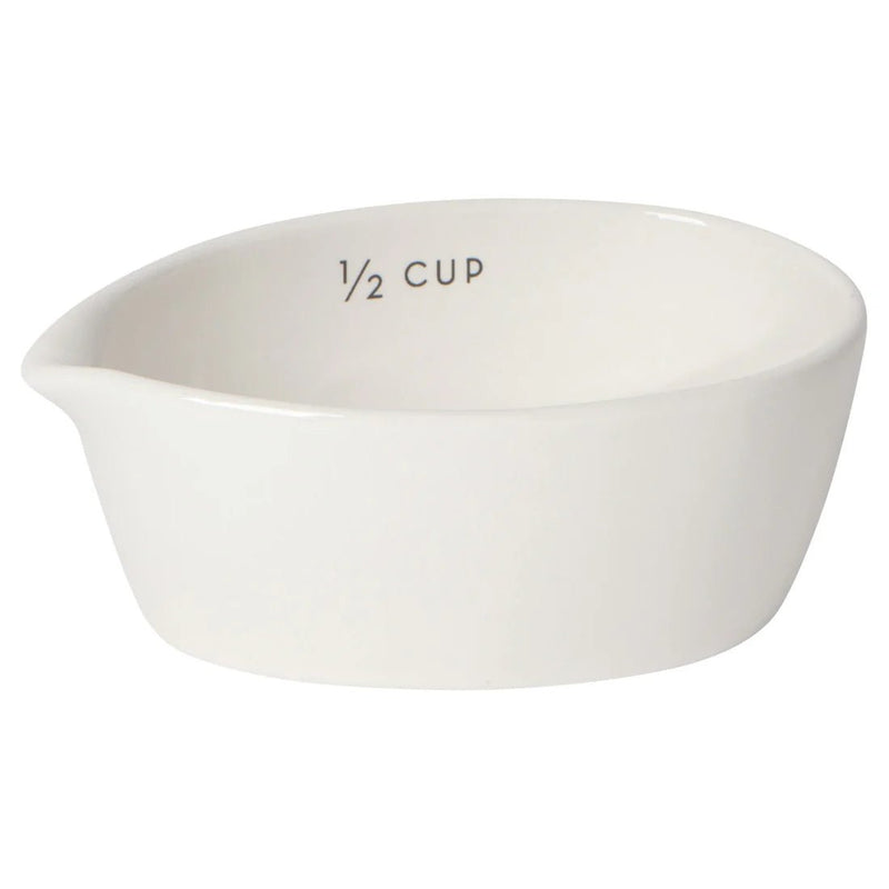 Measuring Cups | Set/4 - Ivory  Danica Studio (NOW Designs)  Paper Skyscraper Gift Shop Charlotte