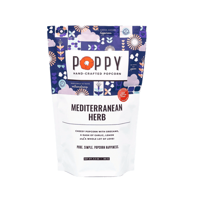 Mediterranean Herb Local Food Poppy Handcrafted Popcorn  Paper Skyscraper Gift Shop Charlotte