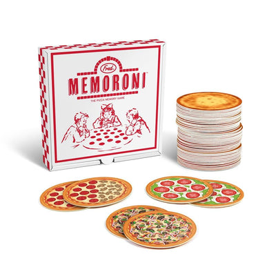 Memoroni | PIZZA MEMORY GAME Home Decor Fred & Friends  Paper Skyscraper Gift Shop Charlotte