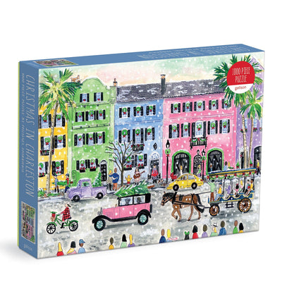 Michael Storrings Christmas in Charleston 1000 Piece Puzzle Puzzles Chronicle  Paper Skyscraper Gift Shop Charlotte