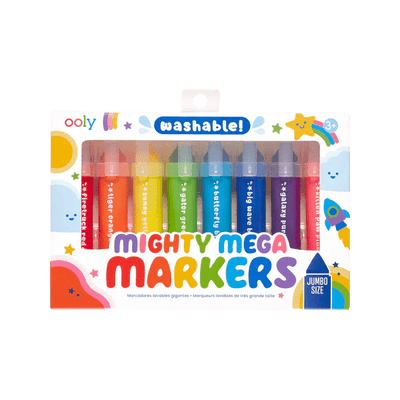 Mighty Mega Markers - Set of 8  OOLY  Paper Skyscraper Gift Shop Charlotte