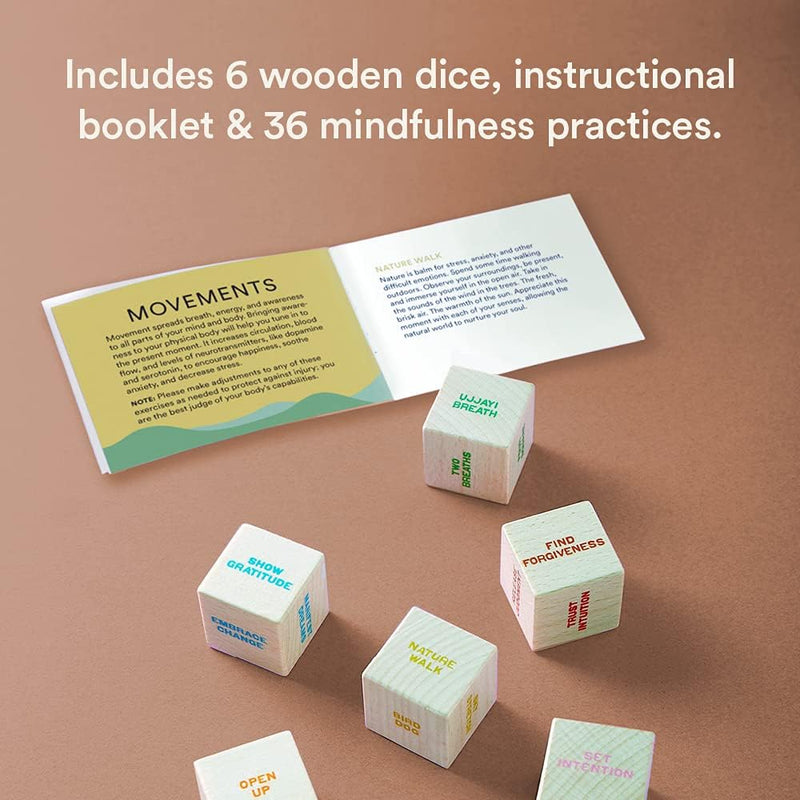 Mindfulness Dice Fun Chronicle  Paper Skyscraper Gift Shop Charlotte