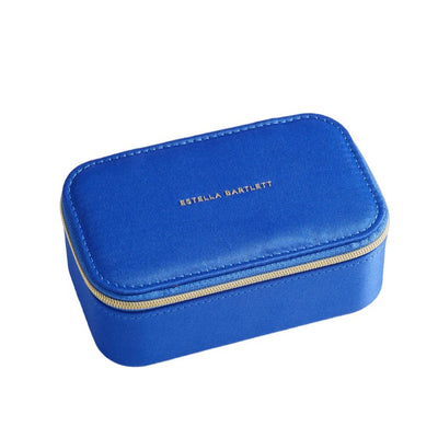 Mini Jewelry Box - Contrast Satin Bright Blue Jewelry Estella Bartlett Ltd  Paper Skyscraper Gift Shop Charlotte