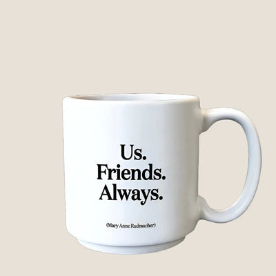 Mini Mugs Us. Friends. Always  Quotable Cards  Paper Skyscraper Gift Shop Charlotte