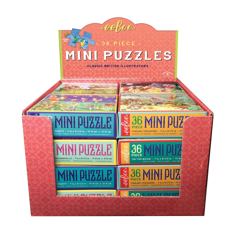 Miniature Puzzle | Assortment - 1 pc Puzzles Eeboo  Paper Skyscraper Gift Shop Charlotte