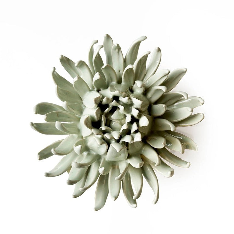 Mint Ceramic Flower with Keyhole | Chive Home Decor Chive Paper Skyscraper Gift Shop Charlotte