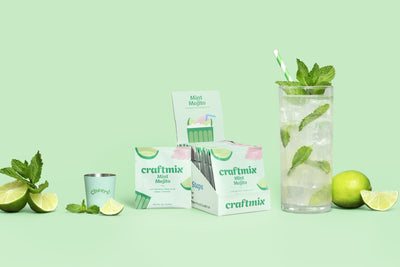 Mint Mojito Cocktail / Mocktail Mixer Barware Craftmix  Paper Skyscraper Gift Shop Charlotte